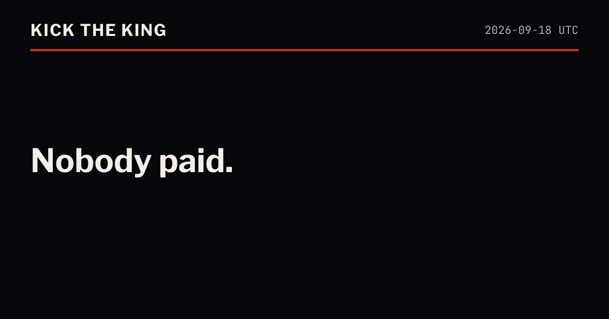Built a pay-per-pixel message wall in two days. A stranger is now King of it and he's insulting the 